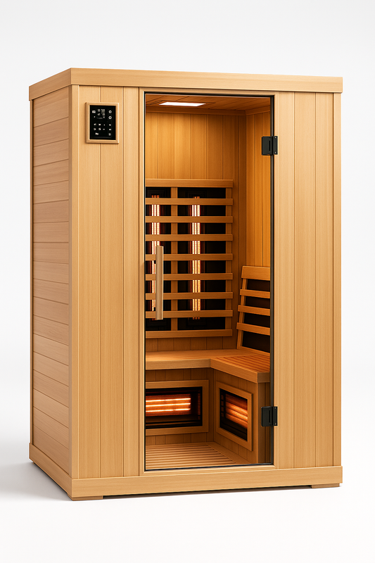 Soluxe InfraHeat™ Full-Spectrum 2-Person Home Sauna